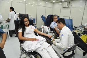 sala de donación de sangre foto