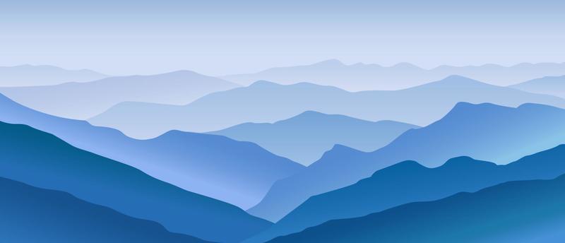 Blue Mountain Vector Art, Icons, and Graphics for Free Download