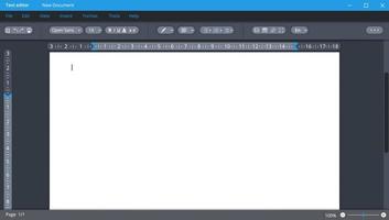 Text editor light theme vector