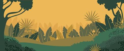 Jungle Background Vector Art, Icons, and Graphics for Free Download