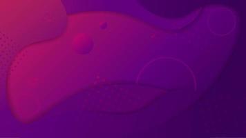 Beautiful purple abstract wave gradient background vector graphic illustration