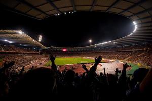 croacia, 2022 - los aficionados al fútbol apoyan a su equipo deportivo favorito foto