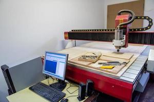modern automatic woodworking machine photo