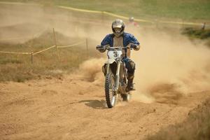 Motocross bike view photo