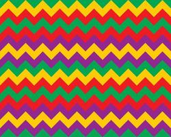 Zigzag pattern seamless. Zig zag background color. Vector abstract design.
