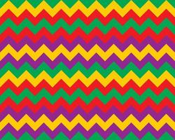 Zigzag pattern seamless. Zig zag background color. Vector abstract design.