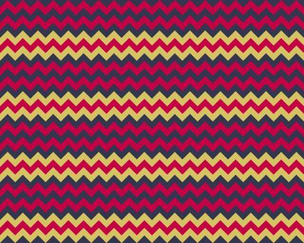 Zigzag pattern seamless. Zig zag background color. Vector abstract design.