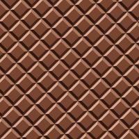 Seamless pattern sweet chocolate texture vector