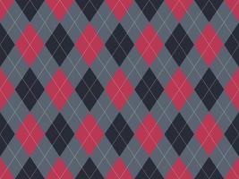 Argyle pattern seamless. Fabric texture background. Classic argill vector ornament