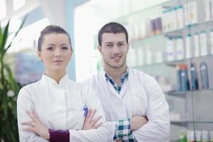 pharmacy drugstore people team photo