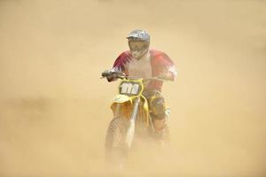 Motocross bike view photo