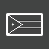 Jordan Line Inverted Icon vector