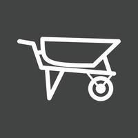 Loader Line Inverted Icon vector