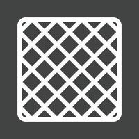 Scrubbing Cloth Line Inverted Icon vector