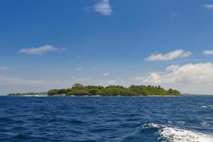 Tropical beach view photo