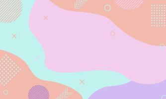 Modern pastel color abstract background. vector illustration. EPS 10.