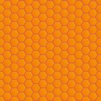 Orange honeycomb seamless pattern for background style. vector illustration. Easy editable stroke. EPS 10.