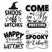 Witch t shirt design vactor file vector