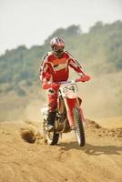 Motocross bike view photo