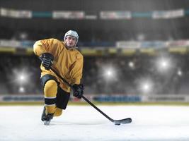 ice hockey player in action photo