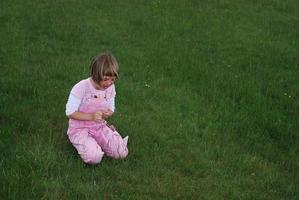 niña llorando foto