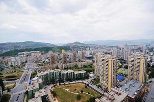 vista del paisaje urbano de sarajevo foto