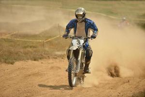 Motocross bike view photo