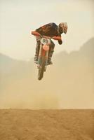 Motocross bike view photo