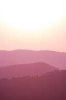 ultra violet purple summer landscape photo