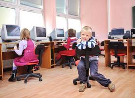 it education with children in school photo