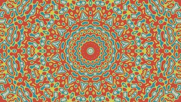 Abstract kaleidoscope motion background video
