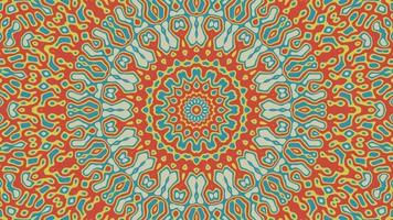 Abstract kaleidoscope motion background video