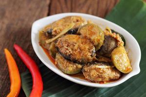 Fried spicy catfish. photo