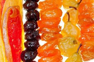 armenian sugared sweet fruits photo