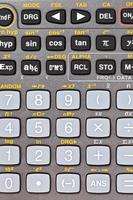 botones de calculadora científica con función matemática foto