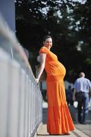 happy pregnancy view photo