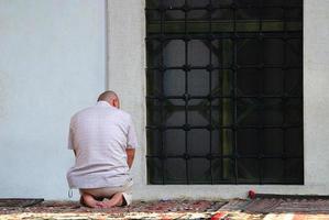 Sarajevo, Bosnia, 2022 - Man in prayer photo
