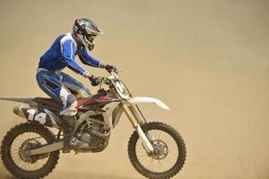 Motocross bike view photo