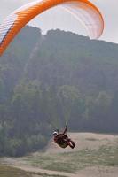 paragliding sport view photo