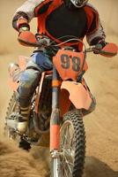 Motocross bike view photo