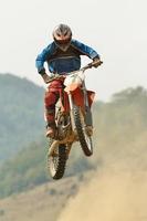 Motocross bike view photo