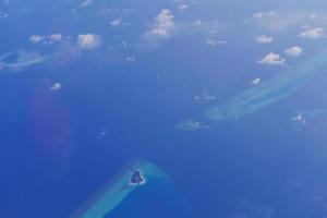 Tropical beach view photo