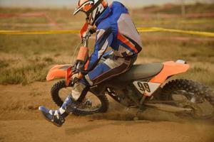 motocross bike view photo