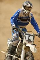 Motocross bike view photo