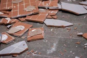 pile of ceramic tiles photo