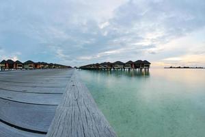Tropical beach view photo