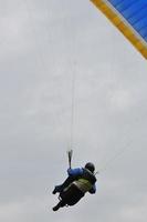 paragliding sport view photo