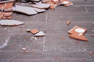 pile of ceramic tiles photo