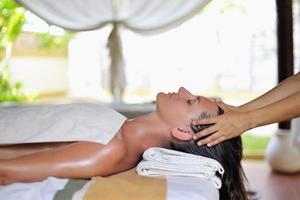 woman in spa photo