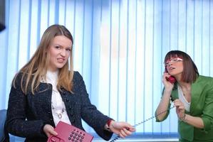 Businesswoman portrait view photo